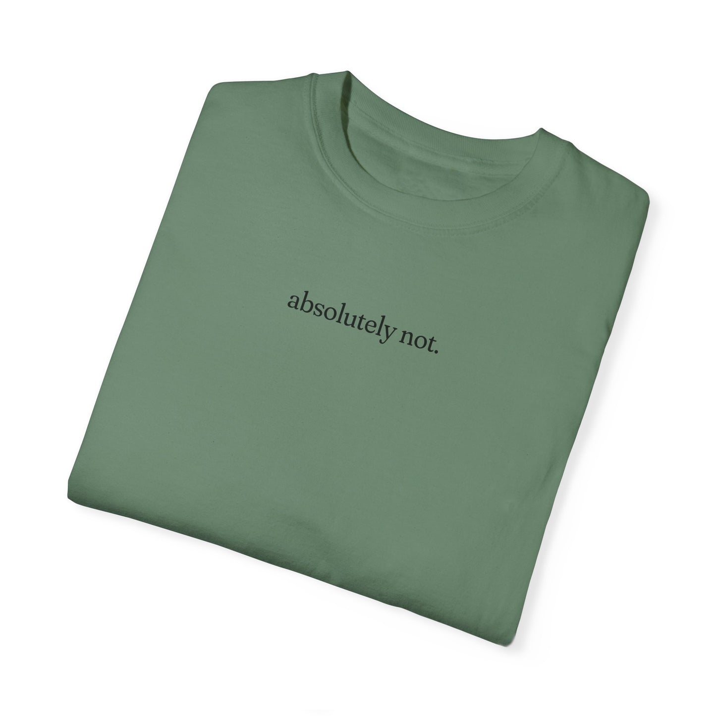 Absolutely Not Shirt - Unisex Comfort Colors T-shirt