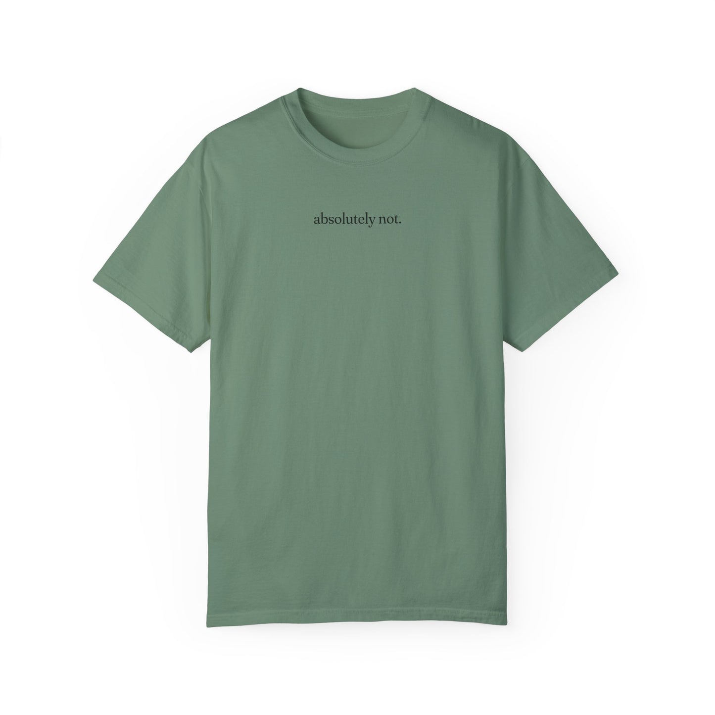 Absolutely Not Shirt - Unisex Comfort Colors T-shirt