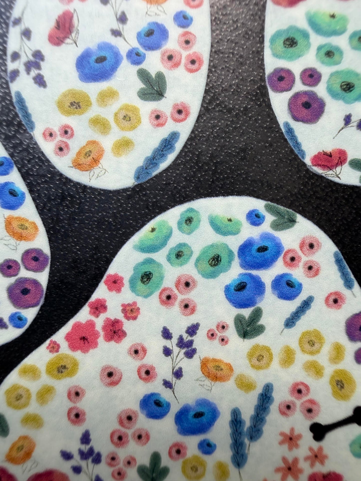 Paw Print Floral | Sticker