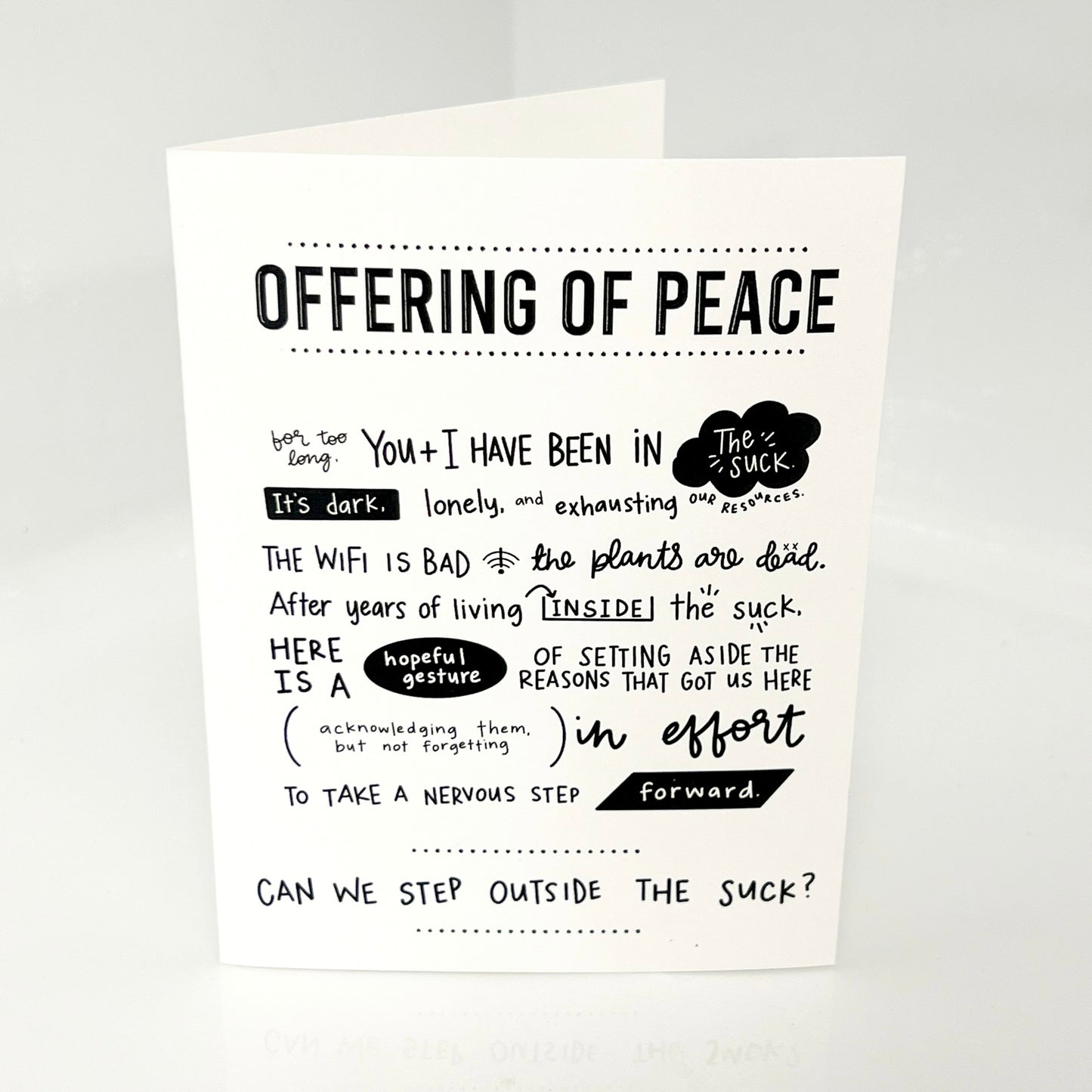 Peace Offering | Greeting Card