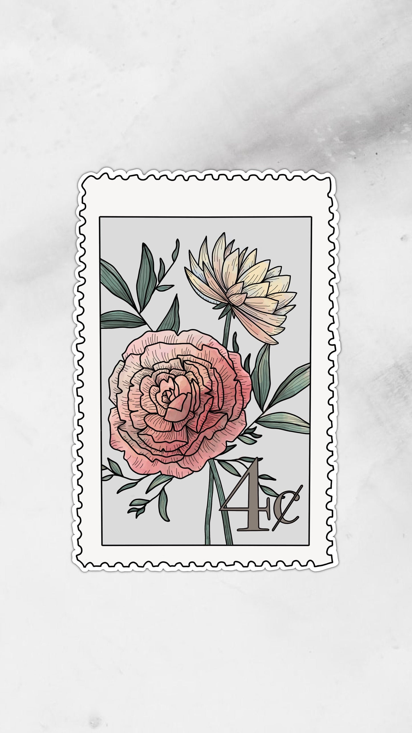 Vintage Stamp | Sticker