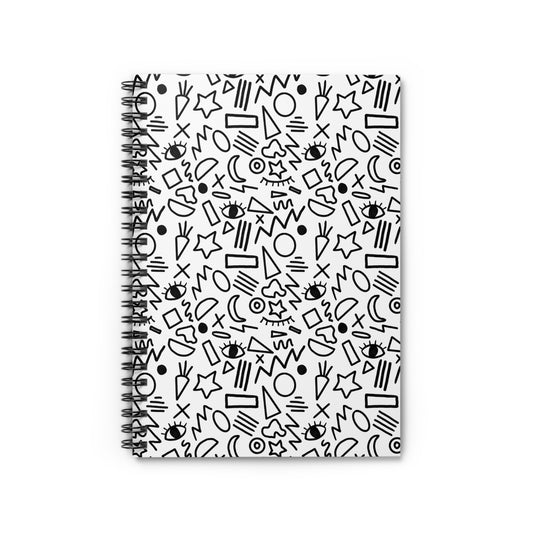 Abstract Spiral Notebook