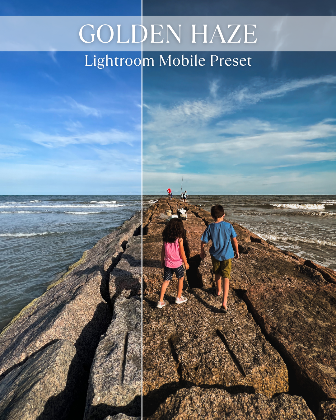 Golden Haze Mobile Preset