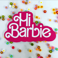 Hi Barbie | Sticker