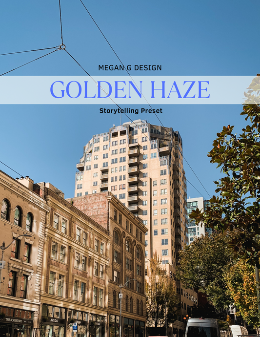 Golden Haze Mobile Preset