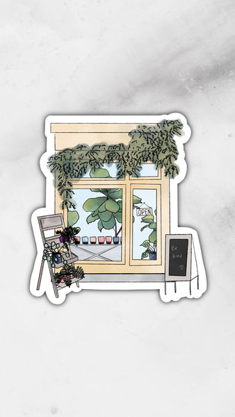 Flower Shop | Sticker