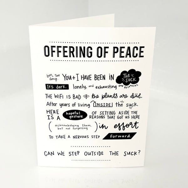 Peace Offering | Greeting Card