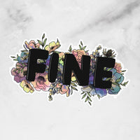 FINE | Sticker