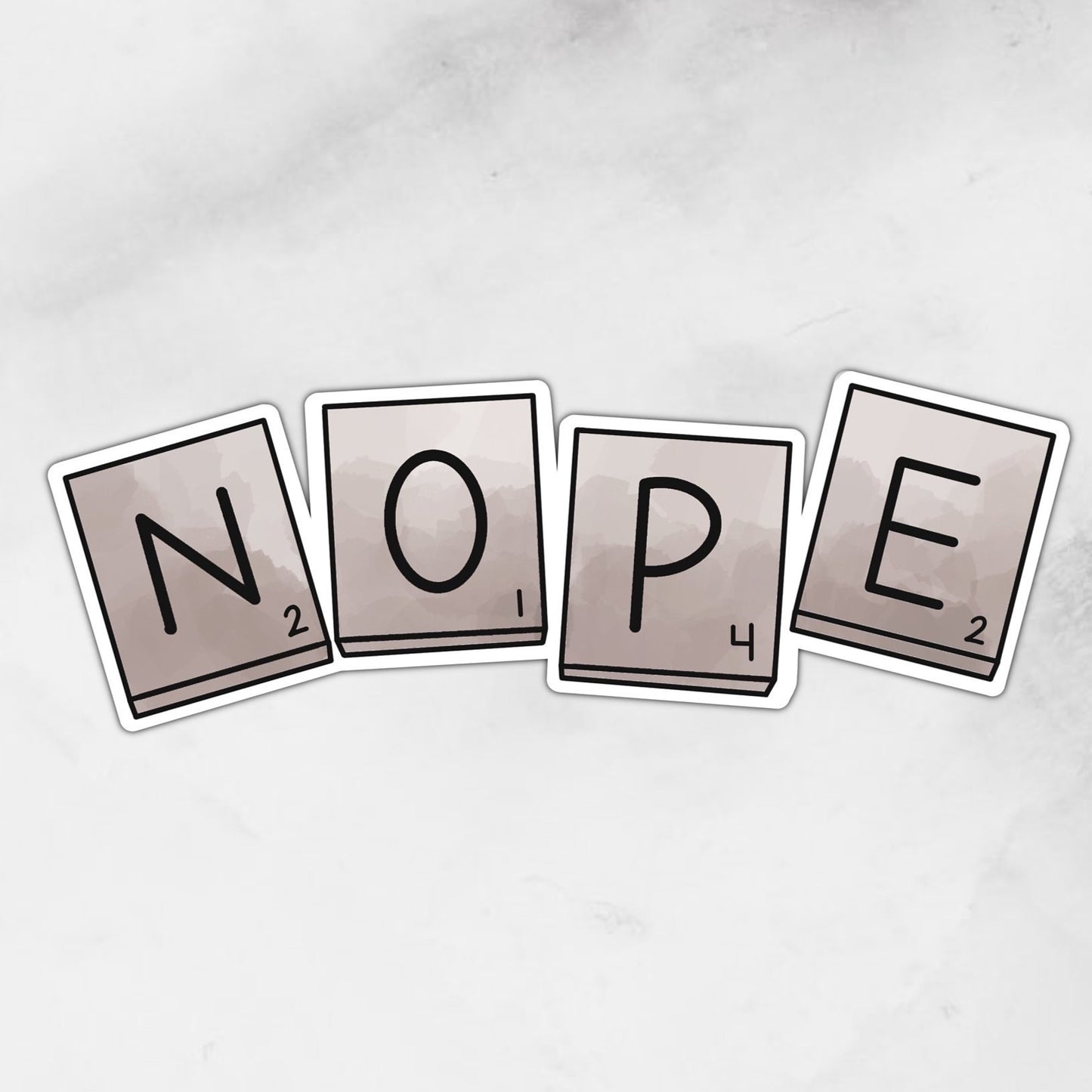 NOPE | Sticker