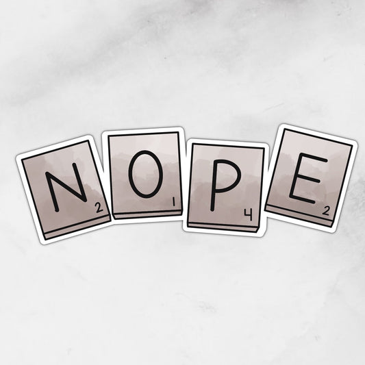 NOPE | Sticker