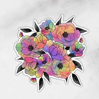 Neon Bouquet | Sticker